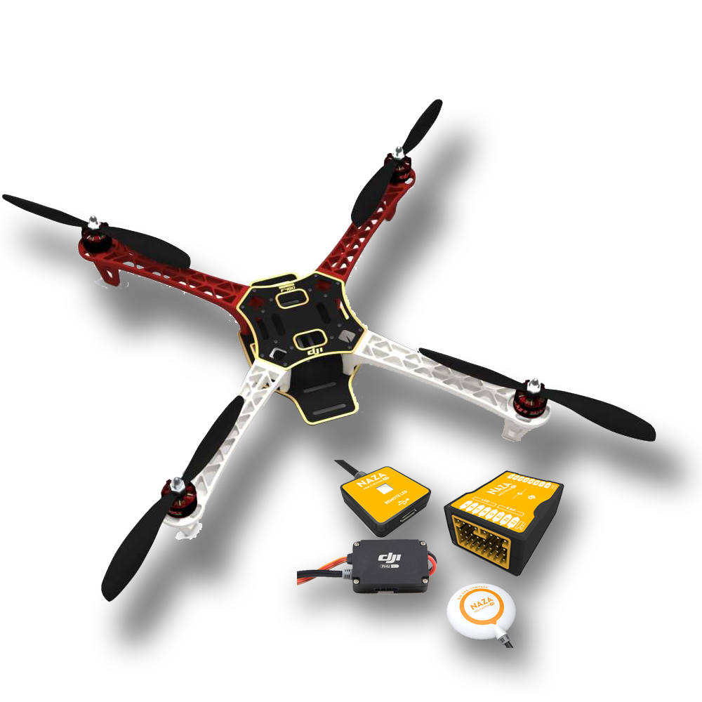 DJI FLAMEWHEEL F450 inclusief NAZA V2 en GPS