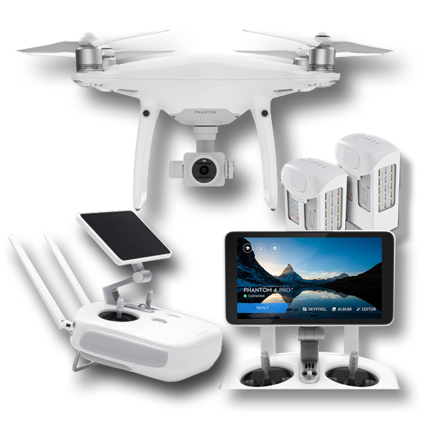 DJI PHANTOM 4 PRO Plus Combo incl 2 extra accus