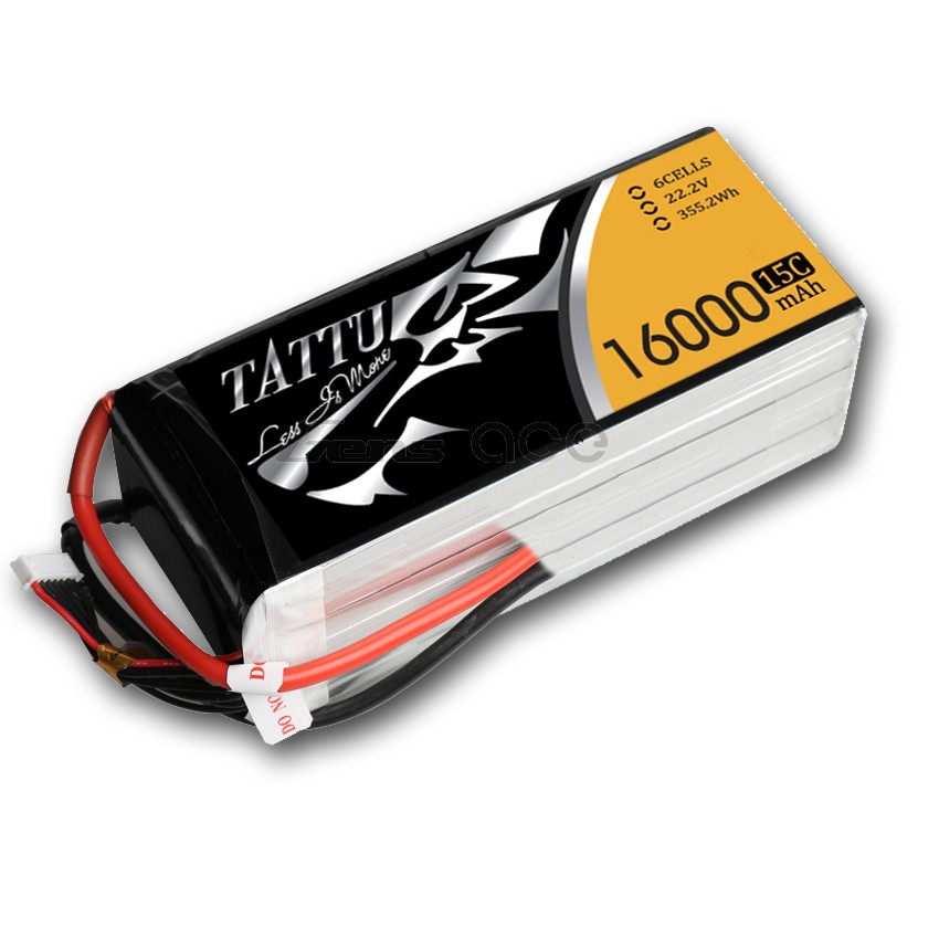 TATTU Lipo 6S 16000mAh